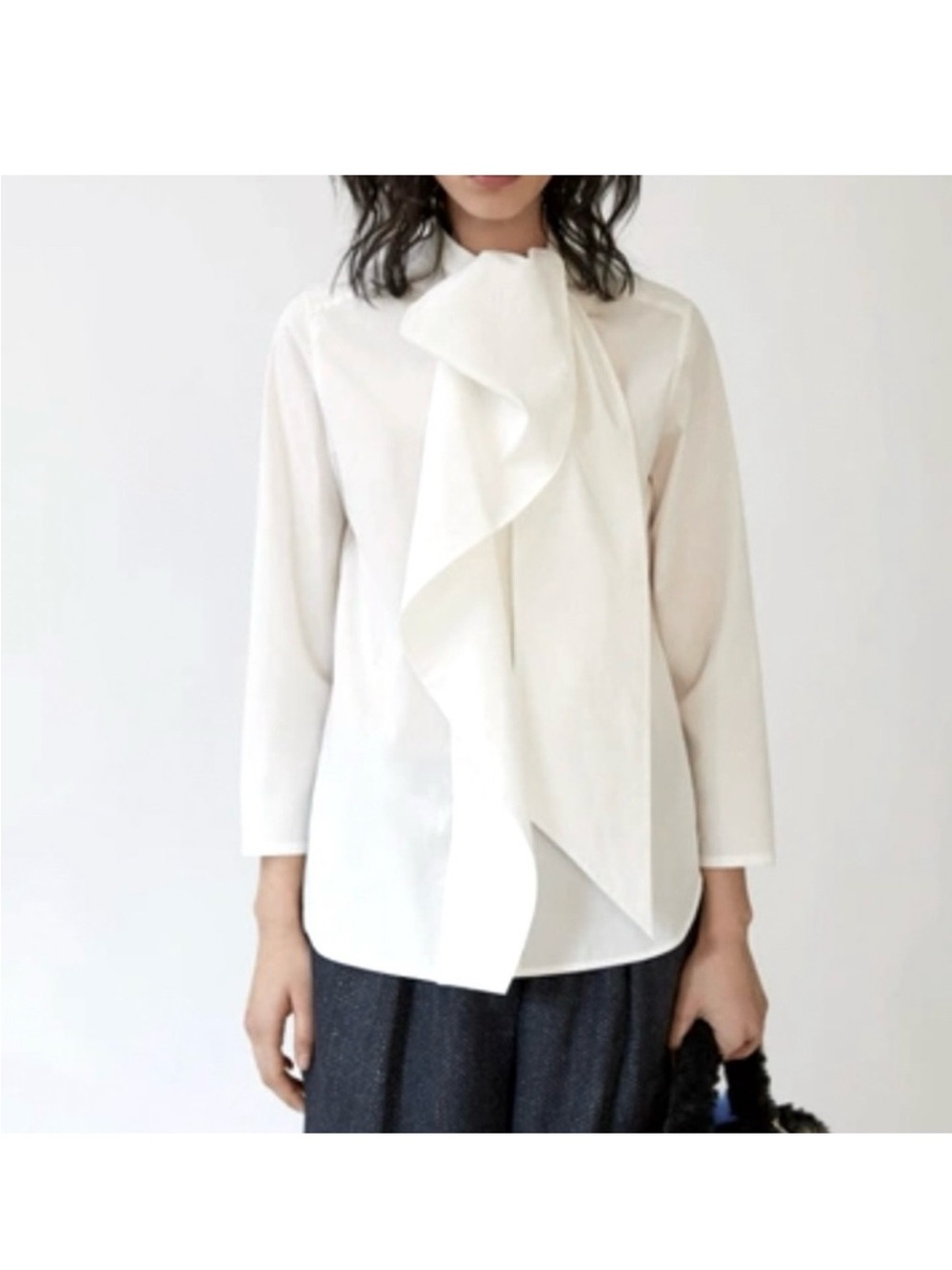 Acne Studios Bianca Scarf Shirt
